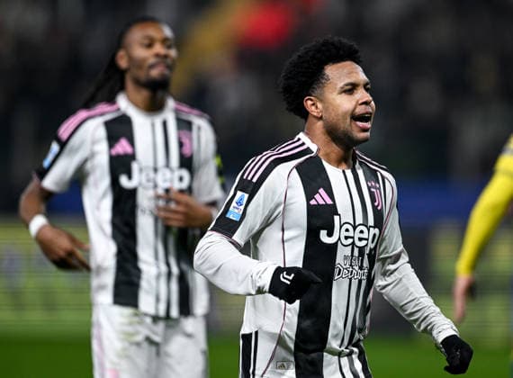 Mg Parma 01 02 2026 - campionato di calcio Serie A Parma-Juventus foto Matteo Gribaudi Image nella foto: esultanza gol Weston McKennie 