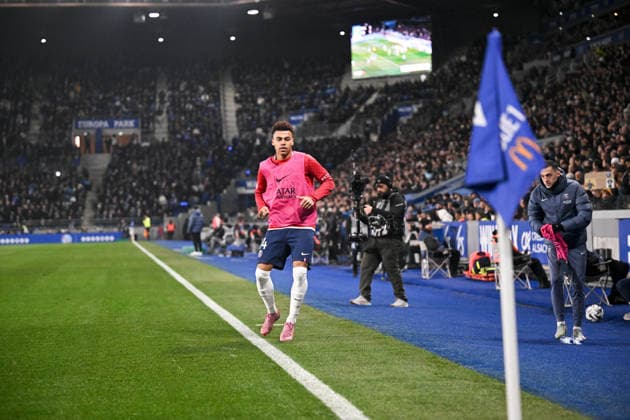 RC Strasbourg Alsace v Paris Saint-Germain - Ligue 1 McDonald s 2025 2026 14 Desire DOUE (psg) during the Ligue 1 McDonald s match between Strasbourg and Paris SG at Stade de la Meinau on February 1, 2026 in Strasbourg, France. Strasbourg France  Copyright: xFEPx 776348271