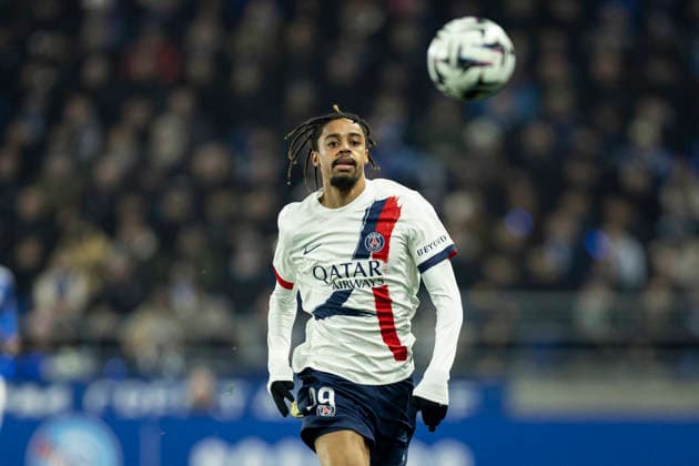FOOTBALL: Ligue 1 Racing Strasbourg (RCS) vs Paris Saint Germain (PSG) - 01 02 2026 Stade de la Meinau. Strasbourg - France Bradley Barcola 29 (PSG)  Copyright: xelyxandroxcegarrax