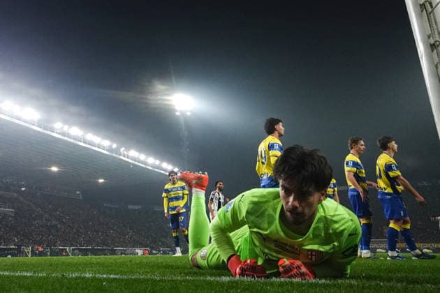 Juventus™ Bremer goal 0-1 during the Serie A soccer match between Parma and Juventus at Ennio Tardini Stadium in Parma, North Italy, Sunday, February 1, 2026. Soccer  Copyright: xMassimoxPaolone LaPressex