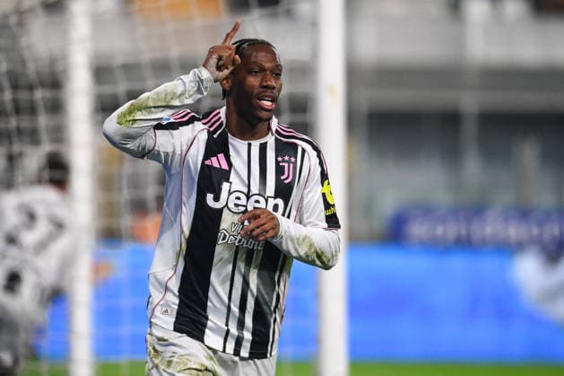 Jonathan David (Juventus Fc) celebrating his goal celebrating his goal during Parma Calcio vs Juventus FC, Italian soccer Serie A match in Parma, Italy, February 01 2026  Copyright: xGianlucaxRicci IPAxSportx xipa-agency.netx xx IPA_70860953 IPA_Agency_IPA70860953