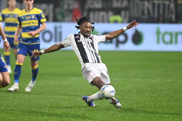 CALCIO - Serie A - Parma Calcio vs Juventus FC Kephren Thuram (juventus Fc9 in action during Parma Calcio vs Juventus FC, Italian soccer Serie A match in Parma, Italy, February 01 2026 Parma Italy  Copyright: xIPAxSport ABACAx
