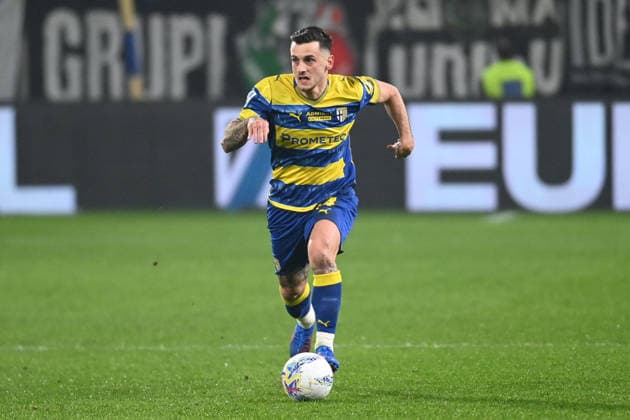 CALCIO - Serie A - Parma Calcio vs Juventus FC Emanuele Valeri (Parma Calcio) in action during Parma Calcio vs Juventus FC, Italian soccer Serie A match in Parma, Italy, February 01 2026 Parma Italy  Copyright: xIPAxSport ABACAx