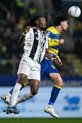 Mg Parma 01 02 2026 - campionato di calcio Serie A Parma-Juventus foto Matteo Gribaudi Image nella foto: Khephrem Thuram-Alessandro Circati 