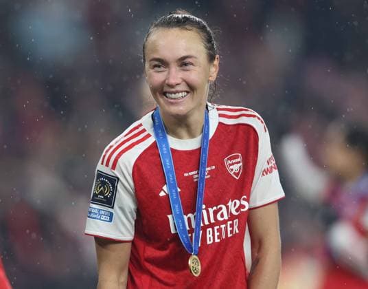 . - Arsenal Women v Corinthians Women, FIFA Women s Champions Cup Final, Emirates Stadium, London, UK - 1st February 2026. Daniel Weir Crystal Pix Daniel Weir Crystal Pix Caitlin Foord of Arsenal Women celebrates after winning the FIFA Women s Champions Cup Final. - Arsenal Women v Corinthians Women, FIFA Women s Champions Cup Final, Emirates Stadium, London, UK - 1st February 2026. Daniel Weir Crystal Pix London Emirates Stadium UK Copyright: xDanielxWeirx CP_Arsenal_Women_Corinthians_Women_DW51