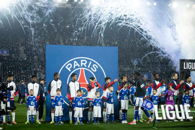 FOOTBALL: Ligue 1 Racing Strasbourg (RCS) vs Paris Saint Germain (PSG) - 01 02 2026 Stade de la Meinau. Strasbourg - France Paris Saint Germain (PSG) photo equipe  Copyright: xElyxandroxCEGARRAx