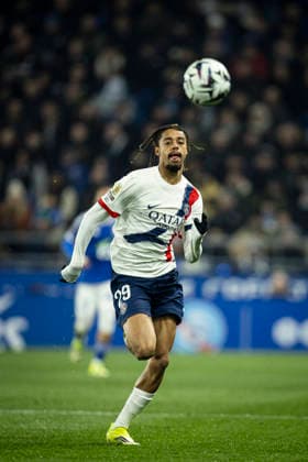 FOOTBALL: Ligue 1 Racing Strasbourg (RCS) vs Paris Saint Germain (PSG) - 01 02 2026 Stade de la Meinau. Strasbourg - France Bradley Barcola 29 (PSG)  Copyright: xelyxandroxcegarrax