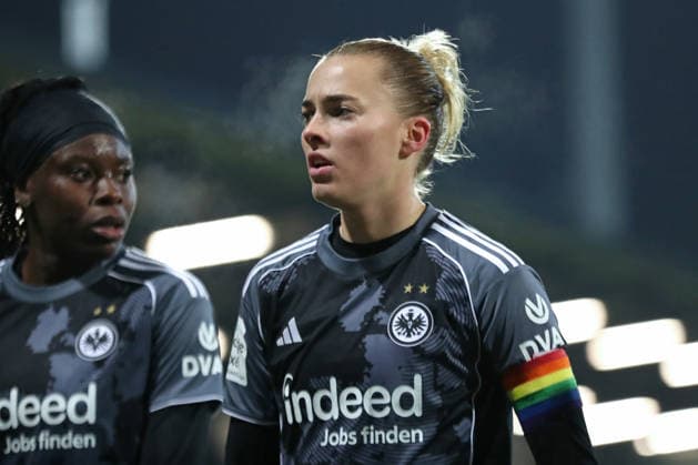 Google Pixel Frauen Bundesliga, RB Leipzig Eintracht Frankfurt 01 02 2026 Laura Freigang 10, Eintracht Frankfurt Fußball, Google Pixel Frauen Bundesliga, Saison 2025 2026, 16 Spieltag RB Leipzig vs SG Eintracht Frankfurt am 01 02 2026, Trainingszentrum Cottaweg, Leipzig DFB REGULATIONS PROHIBIT ANY USE OF PHOTOGRAPHS AS IMAGE SEQUENCES AND OR QUASI VIDEO Copyright: xBEAUTIFULxSPORTS JanxKaeferx