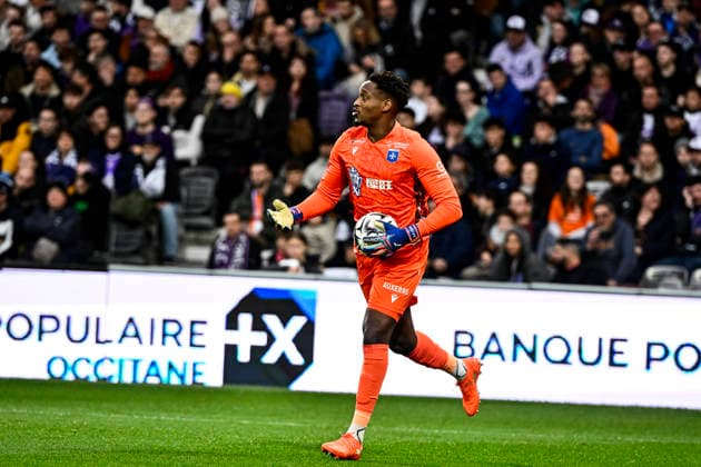 FOOTBALL : Toulouse vs Auxerre - 20eme Journee de Ligue1 McDonald S - Toulouse - 01 02 2026 Donovan Leon (aja) Toulouse  Copyright: xThierryxBretonx