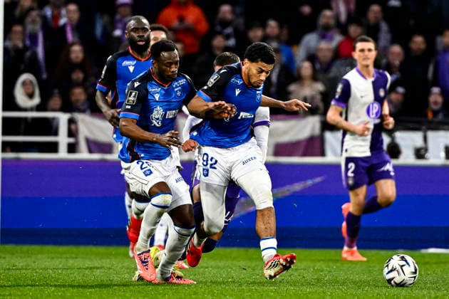 FOOTBALL : Toulouse vs Auxerre - 20eme Journee de Ligue1 McDonald S - Toulouse - 01 02 2026 Clement Akpa (aja) Toulouse  Copyright: xThierryxBretonx