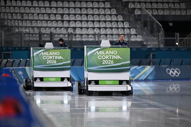 General view, FEBRUARY 1, 2026 - Speed skating, Eisschnelllauf : Milano Cortina 2026 Olympic Winter games, Winterspiele,Spiele, Summer games at Milano Speed Skating Stadium in Milan, Italy. Noxthirdxpartyxsales  aflo_318158753