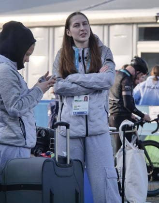 Team athletes at the Milan Cortina 2026 Olympic Village  Copyright: xLucaxPontix xipa-agency.netx xx IPA_Agency_IPA70863163  Copyright: xIMAGO LucaxPontix xipa-agency.netx xIMAGO IndependentxPhotoxAgencyxInt.x IPA_Agency_IPA70863163