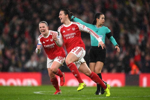 Arsenal Women FC v SC Corinthians - FIFA Women s Champions Cup 2026 Final LONDON, ENGLAND - FEBRUARY 01: Lotte Wubben-Moy of Arsenal celebrates scoring her team s second goal during the FIFA Women s Champions Cup 2026 Final match between Arsenal Women FC and SC Corinthians at Arsenal Stadium on February 01, 2026 in London, England., Credit:JB1 SL Avalon United Kingdom, England, London, Arsenal Stadium  Copyright: xJB1x xSLx xAvalonx 1071386286