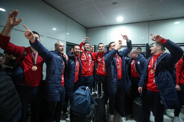 Handball, European Championship, Welcome home for Croatia, third in the European Championship