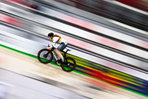 2026 UEC Track Elite European Championships Picture by Olly Hassell SWpix.com - 02 02 2026 - Cycling - 2026 UEC Track Elite European Championships - Konya Velodrome, Konya, Türkiye - Warm-up - Hetty van de Wouw (Netherlands) Copyright: x xSWpix.comx(t axPhotographyxHubxLtd)xOllyxHassell SWpix.comx SWP-3177-0237