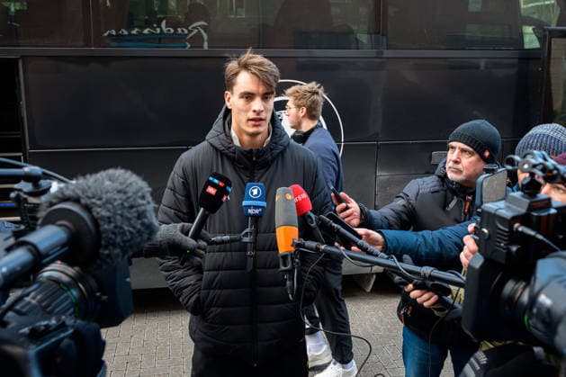 Herning Handball EM 2026 Departure Germany Julian Köster Koester Germany Silkeborg Radisson Hotel Denmark