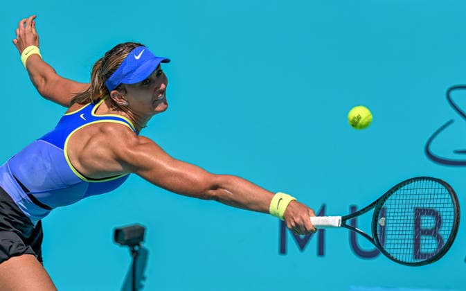Tennis, WTA Tournament in Abu Dhabi