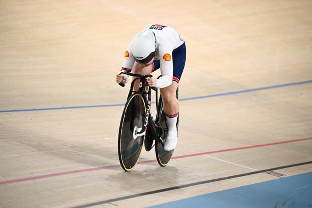 2026 UEC Track Elite European Championships Picture by Olly Hassell SWpix.com - 02 02 2026 - Cycling - 2026 UEC Track Elite European Championships - Konya Velodrome, Konya, Türkiye - Women s Sprint Qualifying - Sophie Capewell (Great Britain) Copyright: x xSWpix.comx(t axPhotographyxHubxLtd)xOllyxHassell SWpix.comx SWP-3177-0285