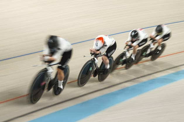 2026 UEC European Track cycling, Rad, Radsport, Bahnrad, Bahn Championships in Konya KONYA, TURKIYE - FEBRUARY 2: Athletes compete in women s team pursuit races during 2026 UEC Track Cycling European Championships, organized in collaboration between the Turkish Cycling Federation and the European Cycling Union (UEC), in Konya, Turkiye on February 2, 2026. Dilara Irem Sancar Anadolu Konya Turkey. Editorial use only. Please get in touch for any other usage.  Copyright: x2026xAnadoluxDilaraxIremxSancarx