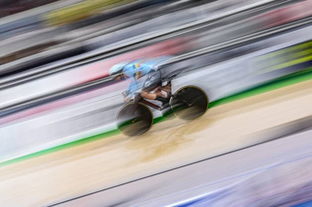 2026 UEC Track Elite European Championships Picture by Olly Hassell SWpix.com - 02 02 2026 - Cycling - 2026 UEC Track Elite European Championships - Konya Velodrome, Konya, Türkiye - Women s Sprint Qualifying - Nicky Degrendele (Belgium) Copyright: x xSWpix.comx(t axPhotographyxHubxLtd)xOllyxHassell SWpix.comx SWP-3177-0316