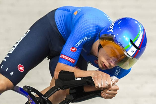 2026 UEC European Track cycling, Rad, Radsport, Bahnrad, Bahn Championships in Konya KONYA, TURKIYE - FEBRUARY 2: Athletes compete men s team pursuit races during 2026 UEC Track Cycling European Championships at Konya Velodrome in Konya, Turkiye on February 2, 2026. Dilara Irem Sancar Anadolu Konya Turkey. Editorial use only. Please get in touch for any other usage.  Copyright: x2026xAnadoluxDilaraxIremxSancarx