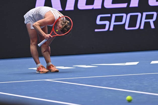 Anna Siskova from Czechia is seen during match against Tamara Korpatsch from Germany within the WTA, Tennis Damen women s tennis tournament Ostrava Open, on February 2, 2026, in Ostrava, Czech Republic. (CTKxPhoto JaroslavxOzana) CTKPhotoP2026020206124  CTKPhotoP2026020206124