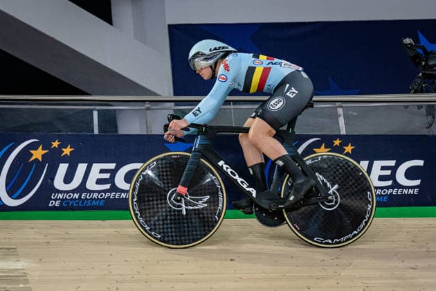 GHEYSENS Zita UEC Track Cycling European Championships Konya 2026 GHEYSENS Zita BEL Belgium Landscape horizontal Landscape Event Event UEC Track Cycling European Championships 2026 Category Category Cycling Track Cycling European Championships Location Location Asia Turkey Türkiye Konya Discipline Sprint Category Elite Women Distance 200 m Date Date 02 02 2026 Monday Day 2