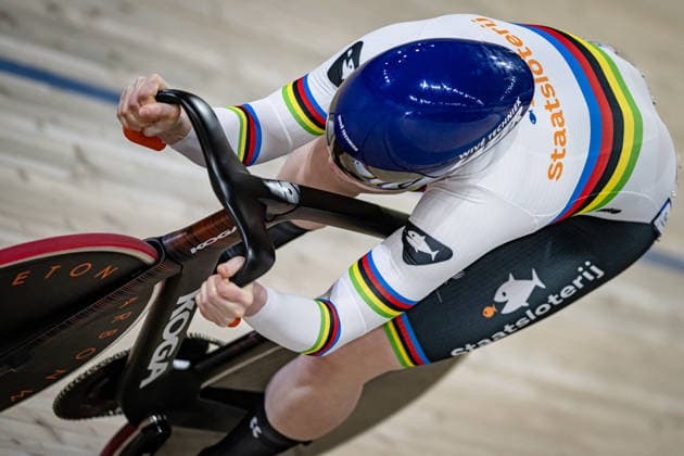 VAN DE WOUW Hetty UEC Track Cycling European Championships Konya 2026 VAN DE WOUW Hetty NED Netherlands Landscape horizontal Landscape Event Event UEC Track Cycling European Championships 2026 Category Category Cycling Track Cycling European Championships Location Location Asia Turkey Türkiye Konya Discipline Sprint Category Elite Women Distance 200 m Date Date 02 02 2026 Monday Day 2