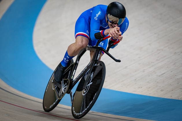 PETERKA David UEC Track Cycling European Championships Konya 2026 PETERKA David CZE Czech Republic Landscape horizontal Landscape Event Event UEC Track Cycling European Championships 2026 Category Category Cycling Track Cycling European Championships Location Location Asia Turkey Türkiye Konya Discipline Individual Time Trail Category Elite Men Distance 1000 m Date Date 02 02 2026 Monday Day 2