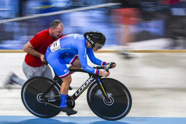2026 UEC European Track cycling, Rad, Radsport, Bahnrad, Bahn Championships in Konya KONYA, TURKIYE - FEBRUARY 2: Athletes compete in women s sprint and men s time trials during 2026 UEC Track Cycling European Championships, organized in collaboration between the Turkish Cycling Federation and the European Cycling Union (UEC), in Konya, Turkiye on February 2, 2026. Dilara Irem Sancar Anadolu Konya Turkey. Editorial use only. Please get in touch for any other usage.  Copyright: x2026xAnadoluxDilaraxIremxSancarx