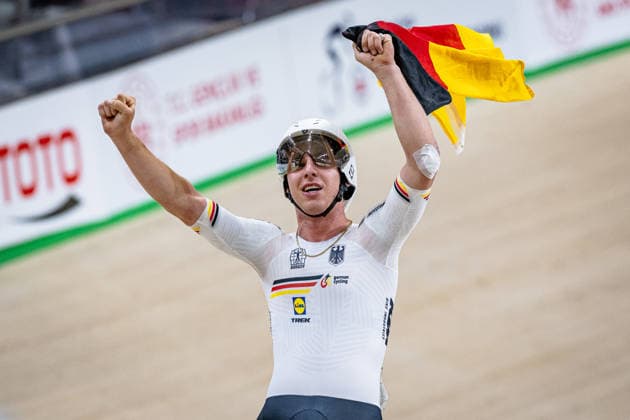 Cycling, Track cycling, European Championships in Konya, Tim Torn Teutenberg wins gold in the points race