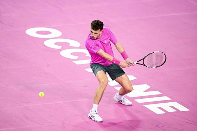 Tennis, ATP tournament in Montpellier