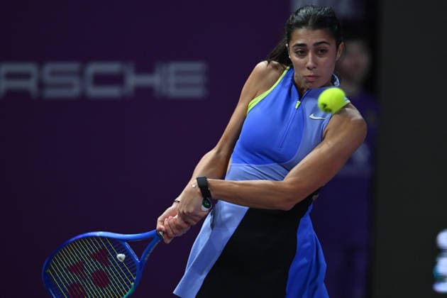 Transylvania Open 2025 - WTA, Tennis Damen 250 Tournament - Day 3 - Olga Danilovic v Miriam Bulgaru Olga Danilovic of Serbia competes in the first round of the Transylvania Open 2025, a WTA250 Tournament, against Miriam Bulgaru of Romania, at BT Arena in Cluj-Napoca, Romania, on February 2, 2026. Bucharest Romania  Copyright: xAlexxNicodimx originalFilename:nicodim-transylv260202_npbvC.jpg