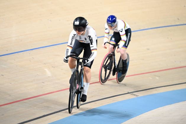 2026 UEC Track Elite European Championships Picture by Olly Hassell SWpix.com - 02 02 2026 - Cycling - 2026 UEC Track Elite European Championships - Konya Velodrome, Konya, Türkiye - Women™s Sprint - Quarterfinals - Lea Sophie Friedrich (Germany) Konya Konya Velodrome Türkiye Copyright: x xSWpix.comx(t axPhotographyxHubxLtd)xOllyxHassell SWpix.comx SWP-3177-0380