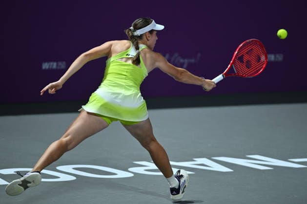 Transylvania Open 2025 - WTA, Tennis Damen 250 Tournament - Day 3 - Ruxandra Bertea v Kaja Juvan Kaja Juvan of Slovenia competes in the first round of the Transylvania Open 2025, a WTA250 Tournament, against Elena Ruxandra Bertea of Romania, at BT Arena in Cluj-Napoca, Romania, on February 2, 2026. Bucharest Romania  Copyright: xAlexxNicodimx originalFilename:nicodim-transylv260202_npHrh.jpg