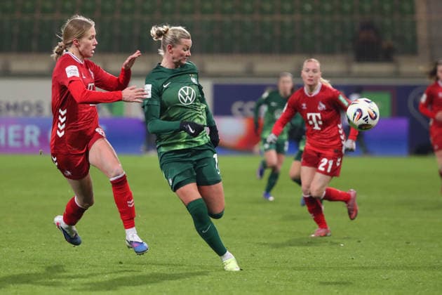 VfL vs Cologne, BL Women Wolfsburg, 02 02 2026, Football, Women, Google Pixel Bundesliga, Season 2025 2026, VfL Wolfsburg vs 1 FC Köln, Alexandra Popp VfL Wolfsburg AOK Stadion Niedersachsen Germany