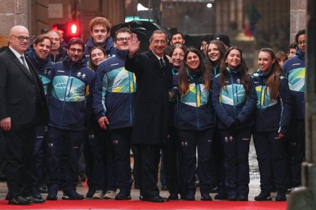 Giuseppe Sala alla Cerimonia di Apertura della 145Âª sessione del Cio al Teatro La Scala - Cronaca - Milano 02 02 2026 (foto Claudio Furlan LaPresse) Opening ceremony of the 145th session of the IOC at La Scala Theater - News - Milan, February 2, 2026  Copyright: xClaudioxFurlan LaPressex