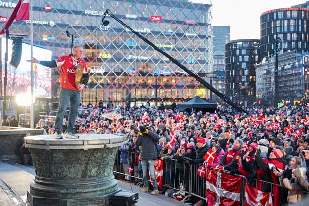 The Handball Men Honored at Copenhagen City Hall National coach Nikolaj Jacobsen as Denmark s men s handball team is honored as European champions at Copenhagen City Hall on Monday, February 2, 2026 The team won gold at the European Handball Championship in Herning on Sunday and is invited to the city hall for the occasion, including city hall pancakes Photo Thomas Traasdahl Ritzau Scanpix , Copenhagen Denmark  Copyright: RitzauxScanpix ThomasxTraasdahlx spdk20260202-191012-L