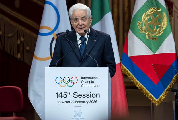 February 2, 2026, Milano: Il Presidente della Repubblica Sergio Mattarella al Teatro alla Scala dichiara aperta la 145ma sessionedel Comitato Olimpico Internazionalea Milano, 2 febbraio 2026 ANSA Paolo Giandotti - Ufficio per la stampa e l informazione della Presidenza della Repubblica +++ UFFICIO STAMPA QUIRINALE +++ FOTO NON IN VENDITA - DA USARE SOLO PER FINI GIORNALISTICI +++ NPK +++ .----.An handout picture, provided by Quirinale press office, shows the President of the Italian Republic Sergio Mattarella at the Teatro alla Scala declaring the 145th session of the International Olympic Committee open in Milan, 2 February 2026 ANSA Paolo Giandotti - Office for Press and Information of the Presidency of the Republic +++ ANSA PROVIDES ACCESS TO THIS HANDOUT PHOTO TO BE USED SOLELY TO ILLUSTRATE NEWS REPORTING OR COMMENTARY ON THE FACTS OR EVENTS DEPICTED IN THIS IMAGE - NO ARCHIVING - NO LICENSING - NPK Mattarella Dichiara Aperta La 145ma Sessione Del Cio  - ZUMAa110 20260202_zaf_a110_042 Copyright: xUfficioxStampaxQuirinalex