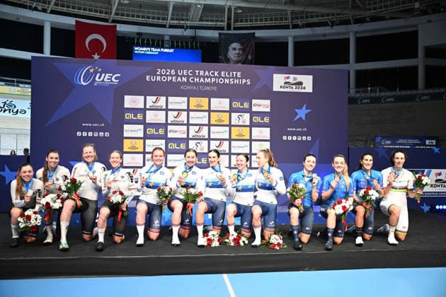 02-02-2026 European Championships Elite Women Track; Giornata 02; 2026, Great Britain; 2026, Germany; 2026, Italia; Konya - Velodrom; 