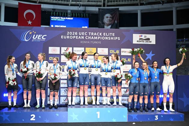 02-02-2026 European Championships Elite Women Track; Giornata 02; 2026, Great Britain; 2026, Germany; 2026, Italia; Konya - Velodrom; 