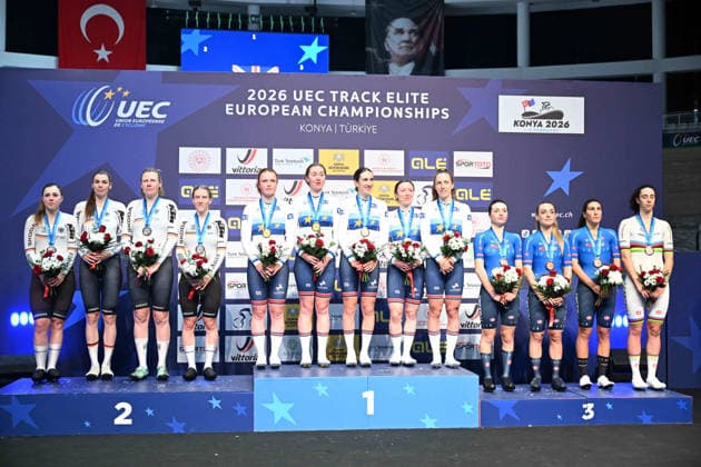 02-02-2026 European Championships Elite Women Track; Giornata 02; 2026, Great Britain; 2026, Germany; 2026, Italia; Konya - Velodrom; 