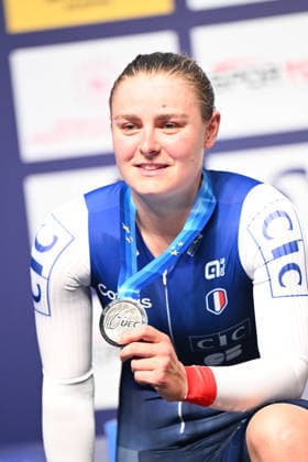 02-02-2026 European Championships Elite Women Track; Giornata 02; 2026, France; Berteau, Victoire; Konya - Velodrom; 