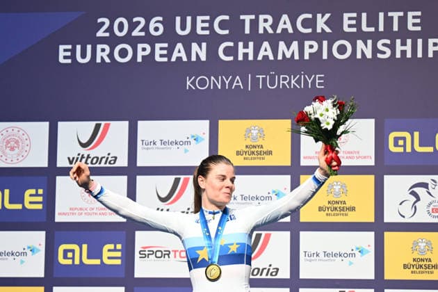 02-02-2026 European Championships Elite Women Track; Giornata 02; 2026, Belgium; Kopecky, Lotte; Konya - Velodrom; 
