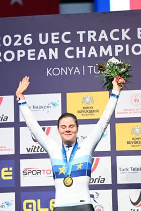 02-02-2026 European Championships Elite Women Track; Giornata 02; 2026, Belgium; Kopecky, Lotte; Konya - Velodrom; 