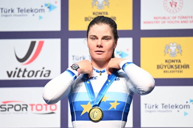 02-02-2026 European Championships Elite Women Track; Giornata 02; 2026, Belgium; Kopecky, Lotte; Konya - Velodrom; 