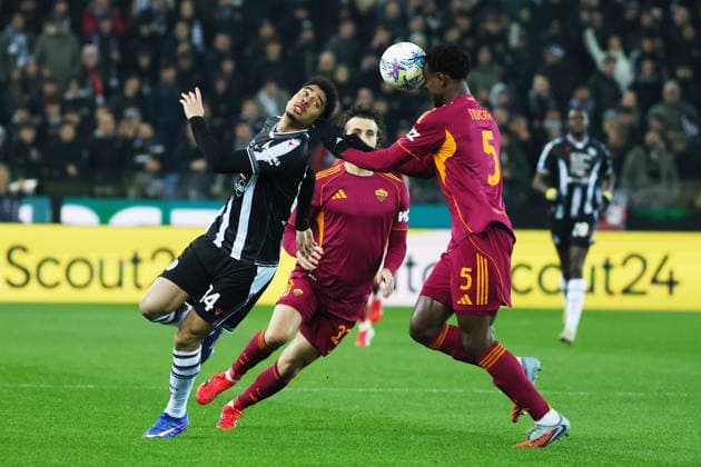 Football, Italy, Udinese Calcio - AS Roma