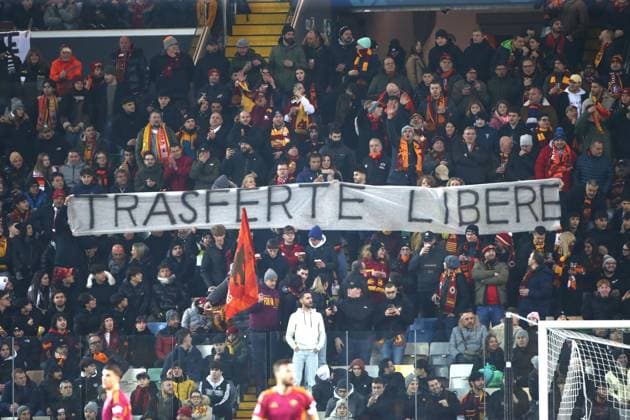 02.02.2026 Udinese vs Roma (Serie A) Calcio; 23Â° Giornata& xD;Nella foto: Striscione& xD;(Foto Gino Mancini)  Copyright: xGinoxMancini IPAxSportx xipa-agency.netx xx IPA_70898060 IPA_Agency_IPA70898060
