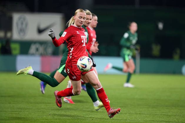 VfL vs Cologne, BL Women Wolfsburg, 02 02 2026, Football, Women, Google Pixel Bundesliga, Season 2025 2026, VfL Wolfsburg vs 1 FC Köln, Anna Gerhardt Köln AOK Stadion Niedersachsen Germany