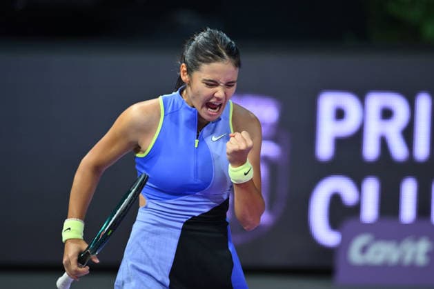 Transylvania Open 2026 - WTA, Tennis Damen 250 Tournament - Day 3 - Emma Raducanu v Greet Minnen Emma Raducanu of Great Britain competes in the first round of the Transylvania Open 2026, a WTA250 Tournament, against Greet Minnen of Belgium, at BT Arena in Cluj-Napoca, Romania, on February 2, 2026. Bucharest Romania  Copyright: xAlexxNicodimx originalFilename:nicodim-transylv260202_npyaC.jpg